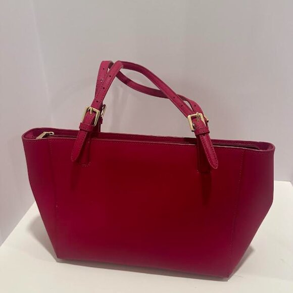 s-l400.jpg Tory Burch Fuchsia Tote (Great Condition!)